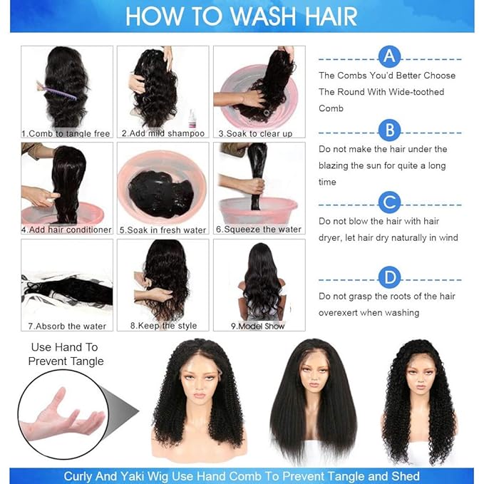 Water Wave Lace Front Wigs Human Hair Brazilian 180% Density Virgin Hair 4X4 Deep Curly Lace Closure Wigs for Black Women Pre Plucked with Baby Hair Natural Color (30 Inch,Water Lace Closure Wigs)
