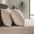 Luxury Bamboo Market | King Envelope Pillowcase Set | 100% Viscose Made from Bamboo | Organically Grown | Ultra Soft | Cooling | 2pcs [Dune]