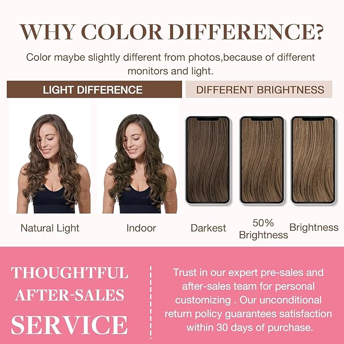 GOO GOO Clip in Hair Extensions Real Human Hair, Remy Human Hair Extensions Clip ins for Women, Natural Human Hair, 22 Inch 140g 7Pcs, 5 Light Ash Brown