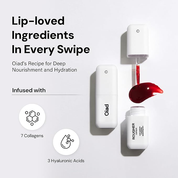 Liptique Korean Lip Stain Peel Off - 24 Hour Long Lasting Lip Tattoo, Waterproof & Transfer Proof, Nourishing & Hydrating Lip Tint for Women, Instant Plumping Lip Tints Peel Off (002 ODDPIN)