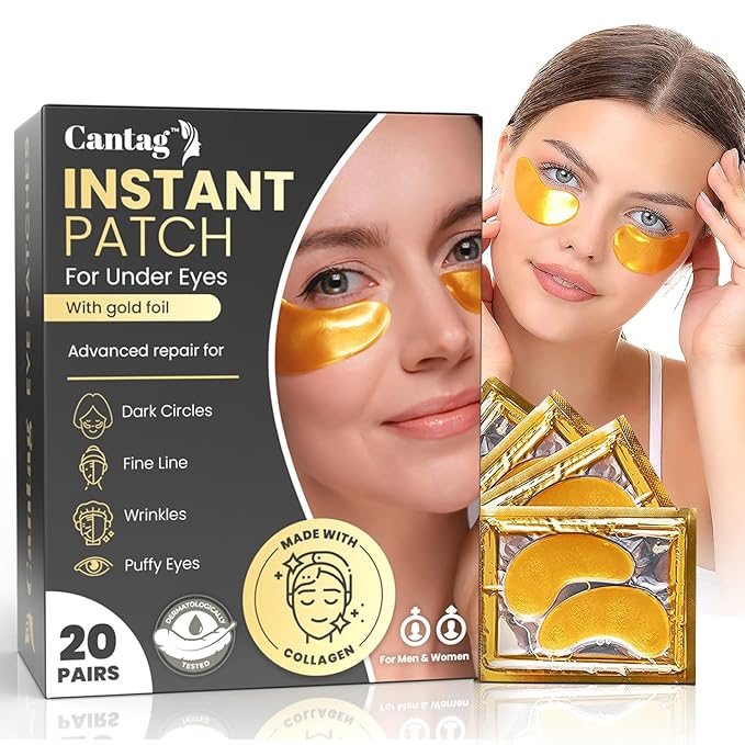 Under Eye Patches | Under Eye Mask | Under Eye Treatment | Eye Care for Women | Eye Gel Pads for Eye | Under Eye Patches for Puffy Eyes, Dark Circles and Puffiness