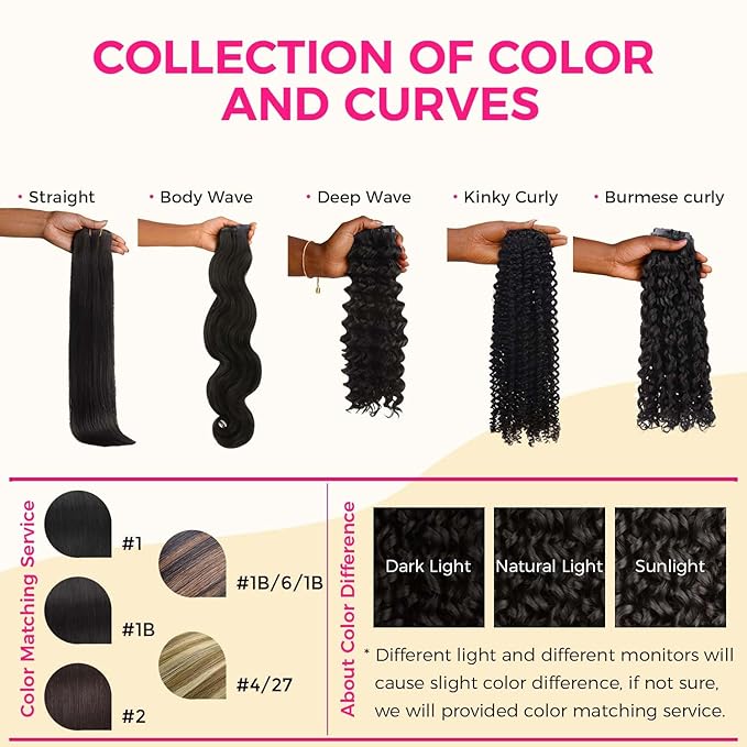 Lashey Seamless Clip in Hair Extensions Human Hair 110g 7pcs Burmese Curly Natural Black 16 Inch Clip ins Hair Extensions with Soft PU Weft for Women
