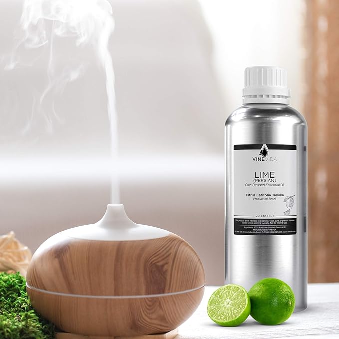 VINEVIDA Lime Essential Oil - 32 oz - DIY Candle Scents & Soap Making