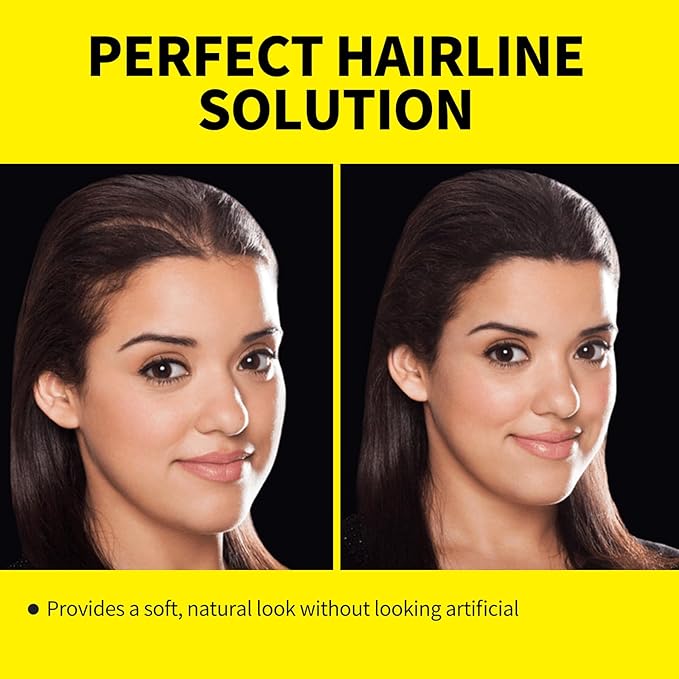SEVICH Magnetic Hairline Powder with Brush | Refillable Root Touch Up for Sparse Hairlines & Gray Coverage | Waterproof, Sweat-Proof & Smudge-Proof | Natural & Invisible Hair Concealer (Med Brown)