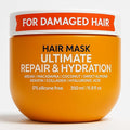 VAO Deep Conditioning Hair Mask for Damaged Hair – Intensive Hydrating Hair Treatment with Argan Oil, Shea Butter, Keratin, Hyaluronic Acid – Deep Conditioner for All Hair Types – 11.8 Fl Oz