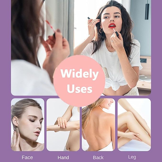 Ice Roller for Face Women - 2 in 1 Facial Ice Roller for Face & Eye Puffiness Relief, Gua Sha Facial Tools for Massage, Body Minor Cold Compress