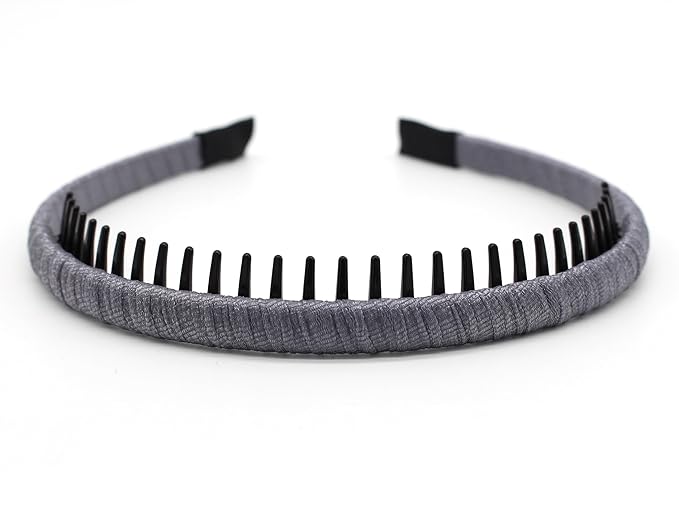 Zig Zag Hairbands - Head Bands for Women's Short Hair, Non-Slip Hair Accessories (4 Colors)