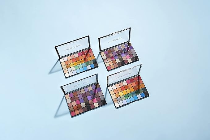 Makeup Revolution Maxi Reloaded Palette, Eyeshadow Palette, 45 Highly Pigmented Matte Shades, Monster Mattes, 1.35g Great Holiday Gift