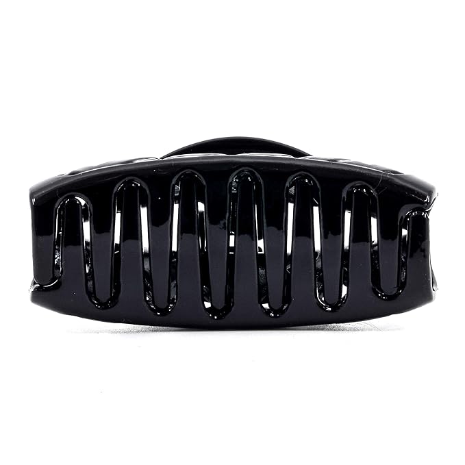 Camila Paris CP1806 French Hair Clip for Women Thick Hair for Long Curly Wavy Hair, Girls Hair Claw Clips Jaw, Durable Styling Big Claw Clip for Thick Hair, Strong Hold No Slip Grip, Made in France