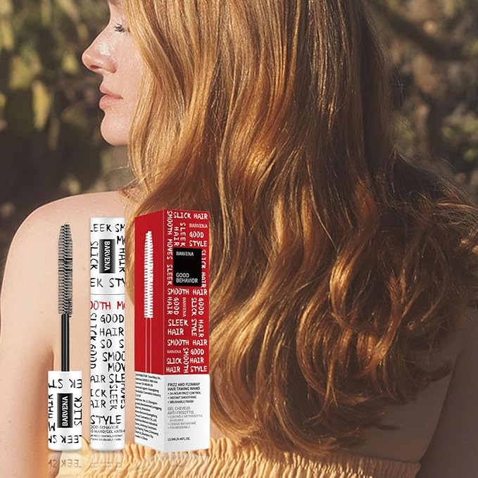 Behavior Frizz & Flyaway Hair Taming Wand – Lightweight Gel Control Stick for Smooth, Sleek Hair, Anti-Frizz Styling, 0.24 oz (1)