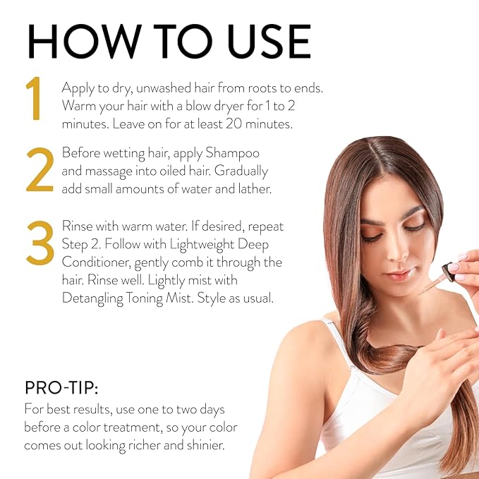 PHILIP B Rejuvenating Oil 16 oz. (480 ml) | Long-Term Hair Repair, Youthful Bounce, Strength and Shine