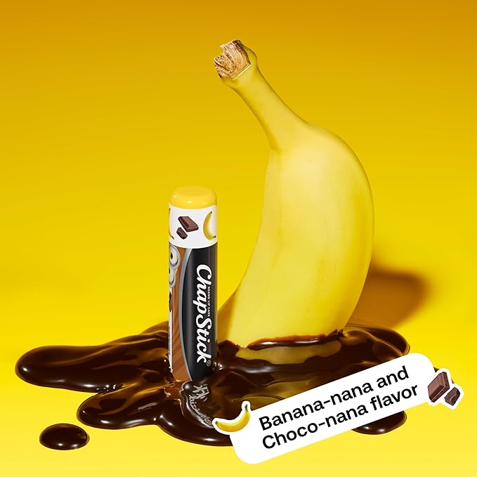 ChapStick Lip Balm, Minions Banana Variety Packs (12 Sticks), Party Favors for Kids, 0.15 Oz Ea