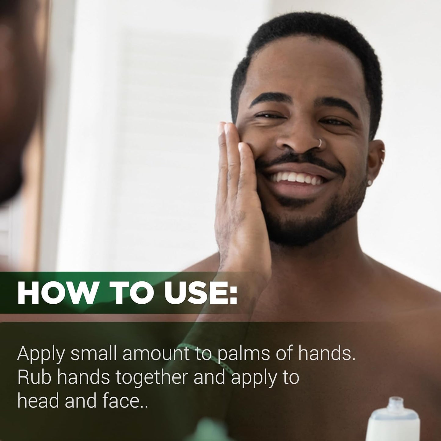 Clubman Jeris Osage Rub Professional Size - 14 fl oz Hair Tonic for Men, Refreshing and Invigorating Experience, Perfect for Men's Grooming Needs