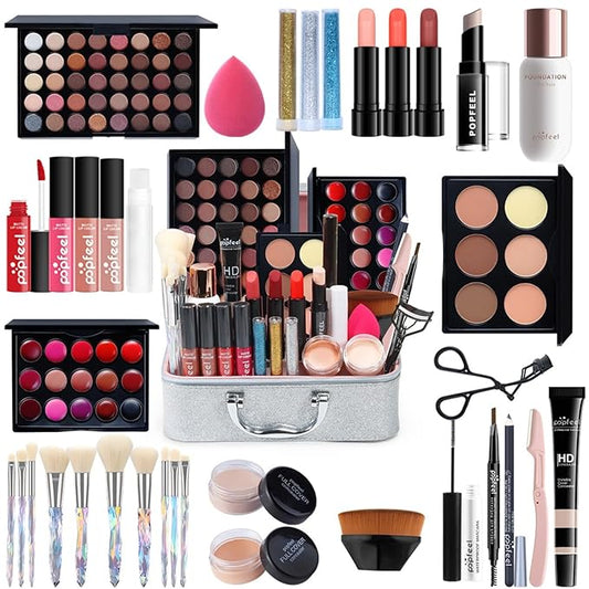 MAEPEOR All In One Makeup Kit 36PCS Makeup Kit for Women Full Kit Multi-Purpose Makeup Set for Beginners or Pros (KIT014C)