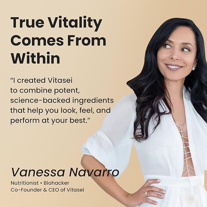 VITASEI Hydrolyzed Collagen Peptides Powder with Resveratrol & Vitamin C – Hair, Skin & Joint Support with Hyaluronic Acid – Colágeno Hidrolizado for Women & Men – Coconut Flavor, 16 oz (30 Servings)