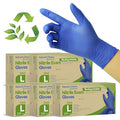 Jointown Biodegradable Nitrile Exam Gloves, Disposable Medical Surgical Gloves, Violet Blue Nitrile Glove, Latex Free, Food Safe, 1000 Count, XLarge