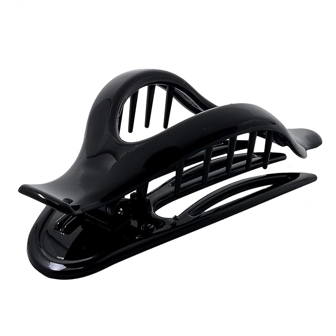 Camila Paris CP2388 French Hair Clips, Large Side Slide Hair Clips for Long Curly Wavy Hair, Strong Hold No Slip Grip, Girls Hair Claw Clips for Women, Styling Girls Hair Accessories, Made In France