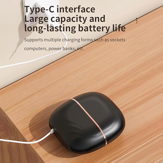 Mini Hair Straighteners, Portable Hair Straighteners Brush, 30s Fast Heating Mini Cordless Straightener with 3 Heat Settings, Rechargeable Hot Comb Heated Hairs Styling Brush, for Home Travel