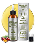 100% Natural Raw Batana Oil for Hair Growth, Dr Sebi Hair Growth Oil From Honduras, Thicker & Stronger Hair, Prevents Hair Loss, Eliminates Split Ends 4.23 Fl Oz (Pack of 1)
