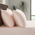 King Envelope Pillowcase Set | 100% Viscose Made from Bamboo | Organically Grown| Ultra Soft | Cooling | 2pcs [Vintage Pink]