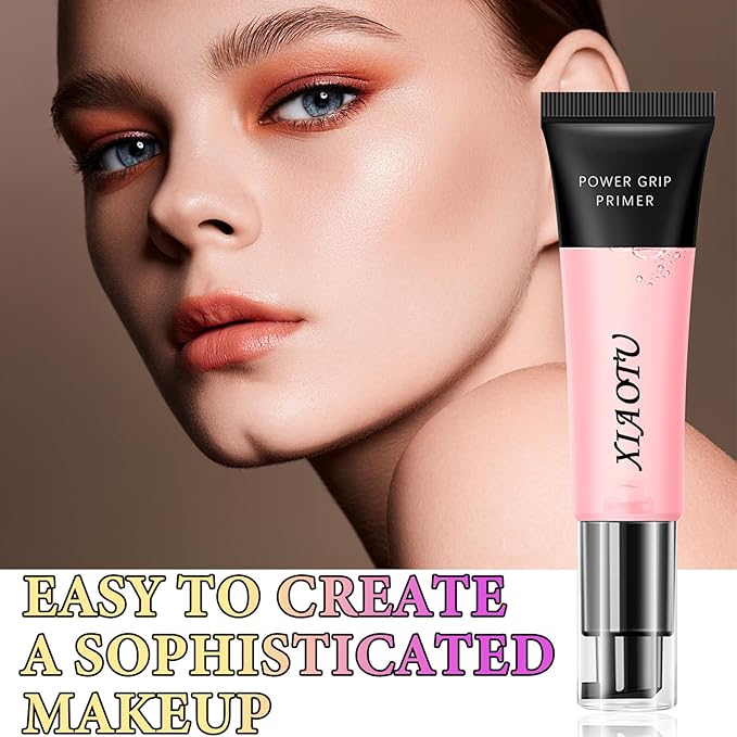 One Step Color Corrector,Color Correcting Facial Serum,Isolation Cream,Pore Primer,Invisible Pore,Skin Tone Correcting,Moisturizing Concealer Foundation Face Makeup Primer Base(Pink)