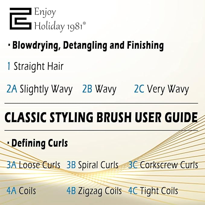 Hair Brush for Women Men Curly Wet or Dry Hair Classic Detangling Brushes 7 Row for Natural Thick Hair, Blow Styling Separating, Shaping Defining Curls Tools Travel Bristle Black Hairbrush