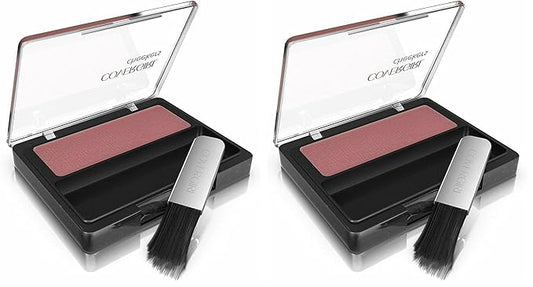 COVERGIRL Cheekers Blendable Powder Blush Rock 'n Rose, .12 oz (packaging may vary), 1 Count (Pack of 2)