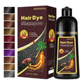 Hair Dye, Hair Dye Shampoo for Women & Men, Color Shampoo Hair Dye 16.12 Fl Oz, Safe and Natural Champu Para Canas (Dark Coffee)