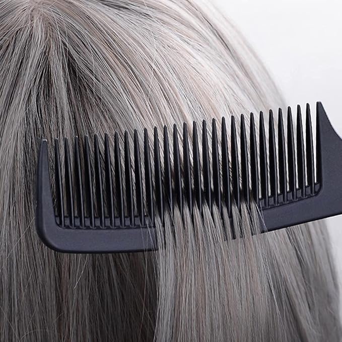 Wide Tooth Detangling Comb for Curly Long Wet Hair - Reduces Hair Loss and Dandruff, Suitable for Styling and Professional Care (12 pcs)
