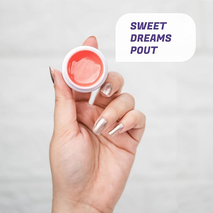 Sweet Dreams Sleeping Lip Mask - Overnight Lip Mask - Organic Lip Balm & Moisturizer - Hydration - Rich in Antioxidants - Paraben & Sulfate Free - Travel Size - For Men & Women - 0.7 oz