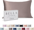 Bella Coterie Luxury Silk Pillowcase for Hair and Skin | 30 Momme | 100% Pure 6A Mulberry Silk | Super Soft | Perfectly Plush [King, Mocha]