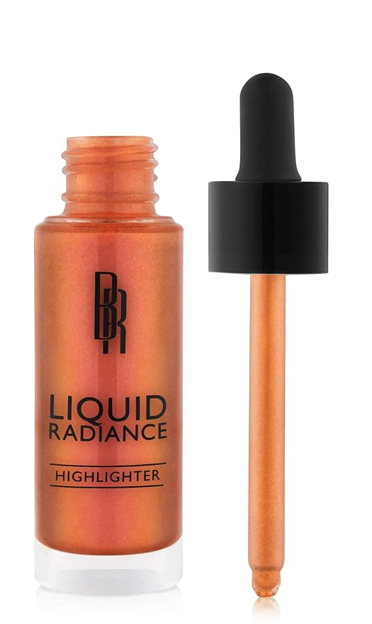 Black Radiance Liquid Radiance Highlighter, Weight In Rose, 1 Ounce