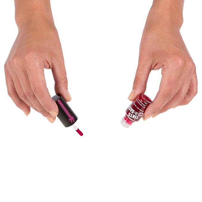 Elizabeth Mott Tints & Sass Lip and Cheek Stain – Long-Lasting Rosy Pink Tint for Lips & Cheeks, Natural Buildable Color, Smudge-Proof, Lightweight, Cruelty-Free Makeup for All Skin Tones (10g/0.35oz)