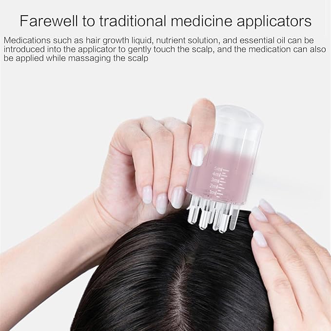 Hair Oil Applicator Scalp Applicator Comb Root Comb Applicator Bottle Scalp Massager For Essential Oil Serums