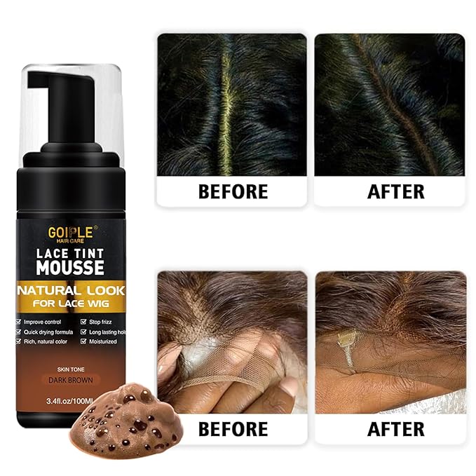 Lace Wig Installation Kit - Complete 16pc Set with Glue & Tint