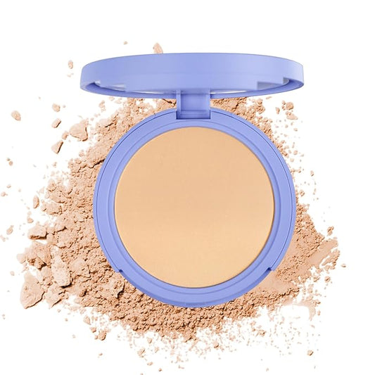 Oil Control Face Powder, Matte Smooth Setting Powder, Waterproof Long-Lasting Setting Powder, Perfect Lightweight Face Makeup For Soft Focus Finish, Minimizes Fine Lines And Pores (Nature BEIGE)