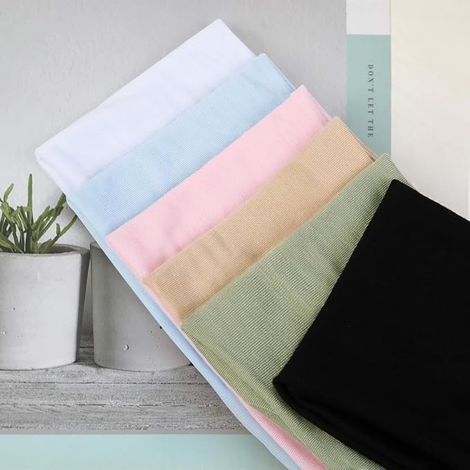 Huachi Headbands for Women Non Slip Women's Headbands Yoga Workout Exercise Hairbands for Women Wide Stretchy Hair Accessory