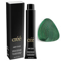 Cree Professional Green - Permanent Hair Color - Long Lasting, Rich Vibrant - Gray Coverage 100ml - 3.4 fl.oz.