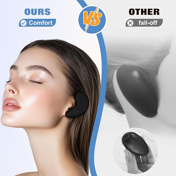 FERNIDA Ear Covers Protectors for Dryer, Hair Dye, Heat Iron, High-Temp Resistance Reusable Silicone Ear Cover for Salon Home