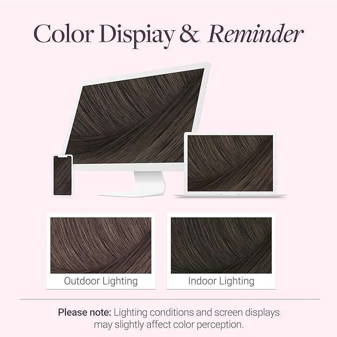 GOO GOO Clip in Hair Extensions Real Human Hair, Remy Human Hair Extensions Clip ins for Women, Natural Human Hair, 14inch 120g 7Pcs, 1C Mocha Brown