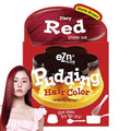 eZn Pudding Hair Dye, Ammonia-Free, Semi-Permanent DIY Korean Hair Dye Color with Keratin (Fiery Red)