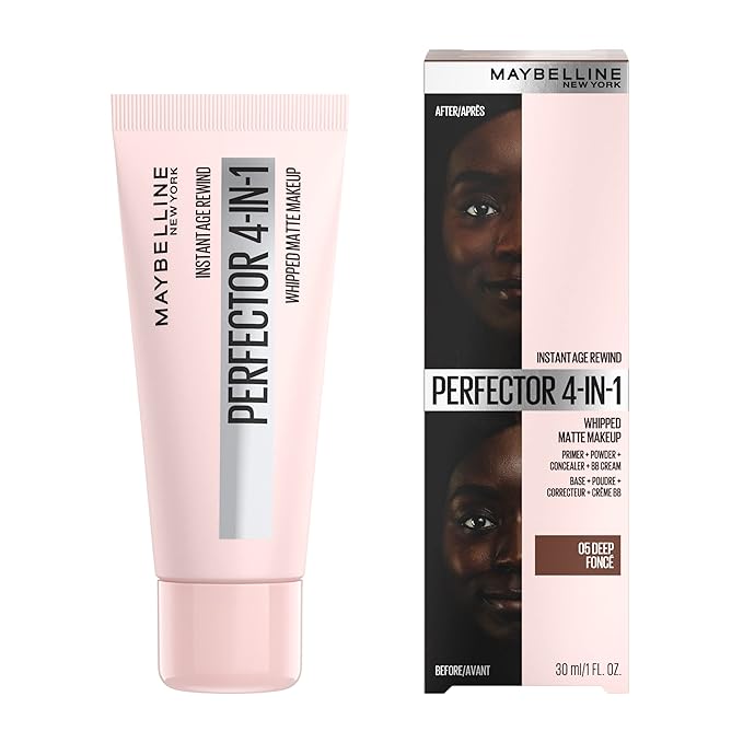 Maybelline Instant Age Rewind Instant Perfector 4-In-1 Matte Makeup, 05 Deep, 1 Count
