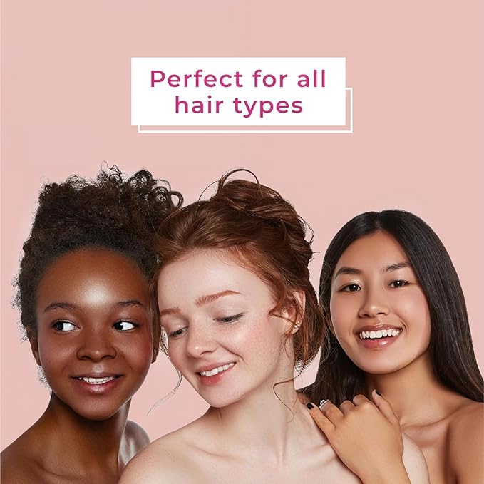 Ninabella Detangle Hair Brush for Women & Men - Does not Pull - Straightening Brushes for Straight & Curly Hair - Unique Spiral Detangling Hairbrush - Blue