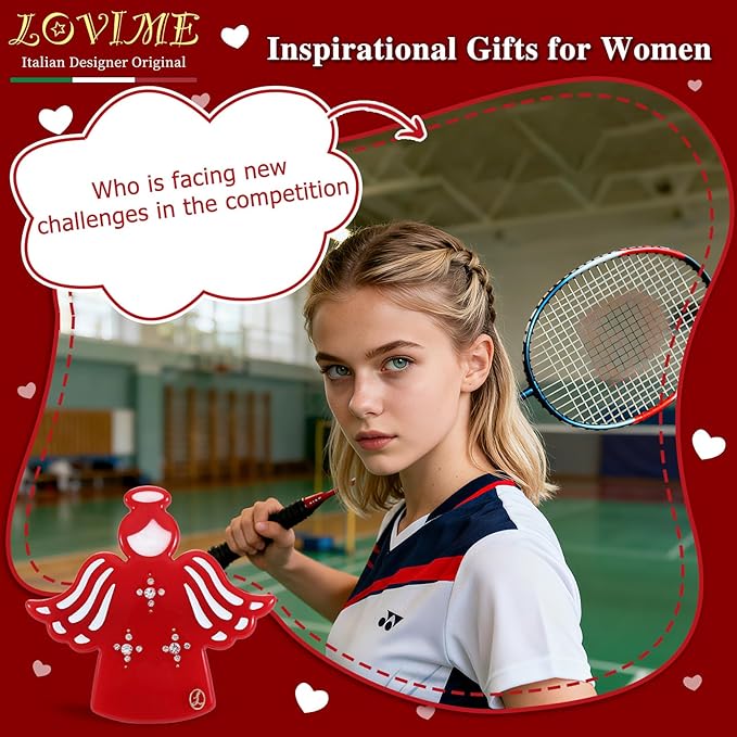 Get Well Soon Gifts for Women After Surgery Recovery for Women, "Guardian Angel" Hair Clip Thinking of You Cancer Care Gifts for Sick Friends Feel Better Encouragement Comfort with Gift Box