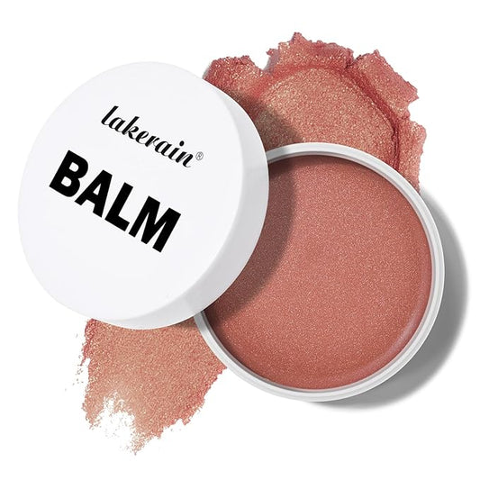 KYDA Miracle Glow Balm, Glow Tinted Blush Balm, Multiuse Face Balm for Cheek Lips Eyes, Hydrating Cream Blush, Blendable Lightweight, Shimmer Blusher, Sheer Pink, 1.76 oz