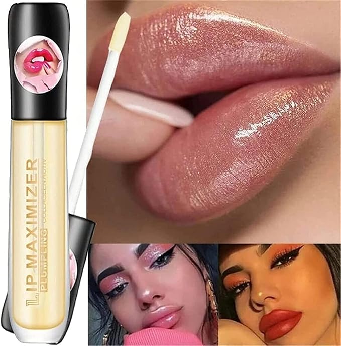 Vitamin E Lip Plumping Serum, Lip Hyaluronic Lip Plumper, Lip Plumping Serum Instant Lip Balm for Moisturize, Eliminate Dryness Wrinkles Enhances Plump Gloss (1PC)