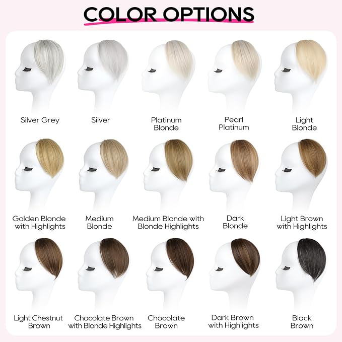 REECHO Clip in Hair Volumizer, 2PCS 6 inch Short Thick Clip in Hairpieces Adding Extra Volume Hair Extensions for Women (Medium Blonde)