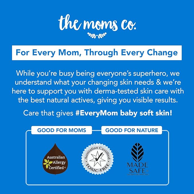 The Moms Co. Natural Vita Rich Under Eye Cream for Dark Circles and Puffiness for Women, Suitable for Delicate Skin Under Eye Area, Soothing Massage Roller with Coffee Oil, Vitamins E & B3, 15 gm