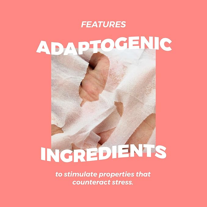 Vitamasques Cranberry and Apple Probiotic Repair Boxset - 3 Vegan Face Masks with Adaptogenic Ingredients to Improve Skin Health