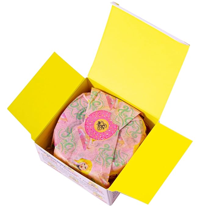 Kimchi Chic Beauty Puff Puff Pass Set and Bake Powder, Loose Face Powder with Extra Fluffy Setting Powder Puff, Soft Peach Face Makeup for Uneven Skin Tone, 04 Peachy